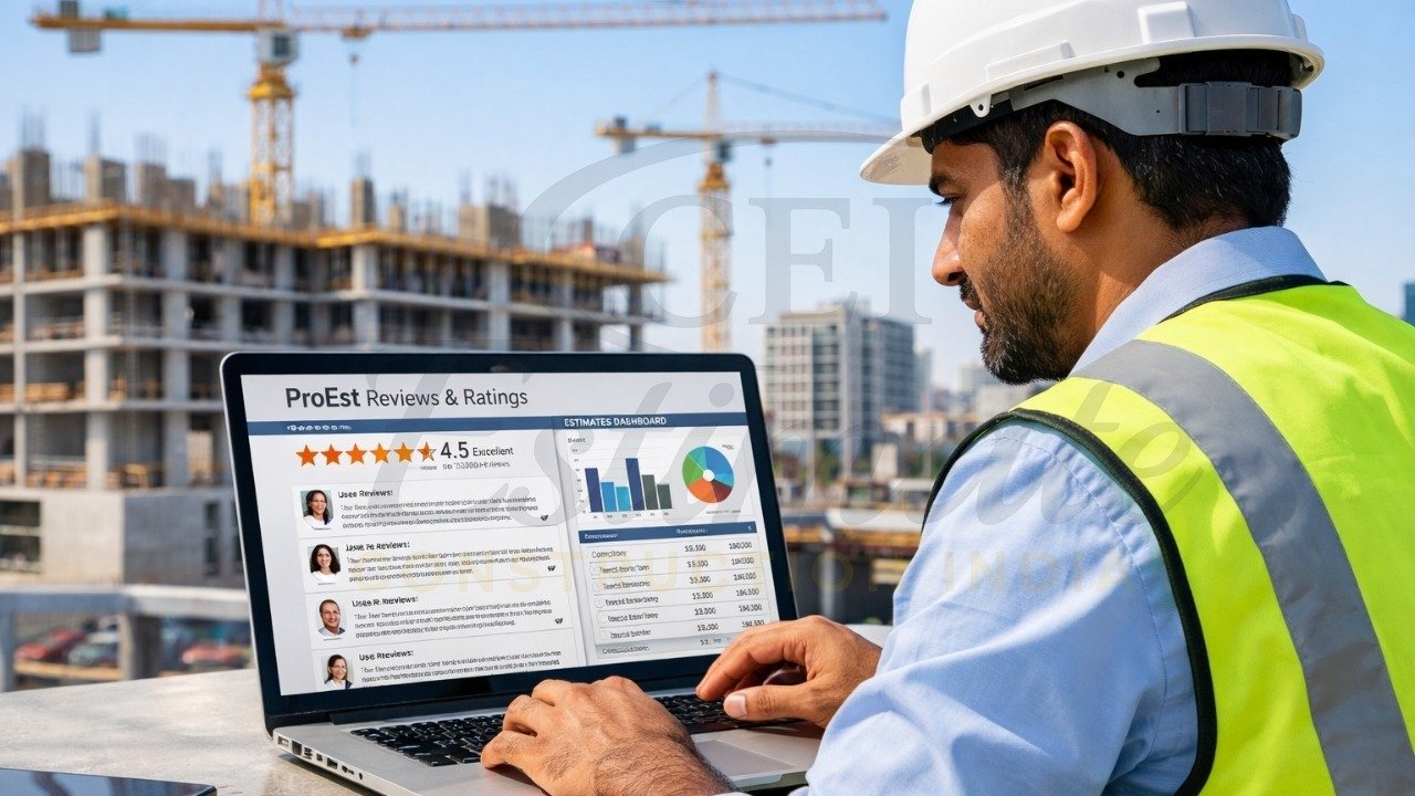 Indian contractor researching ProEst estimating software reviews 2026