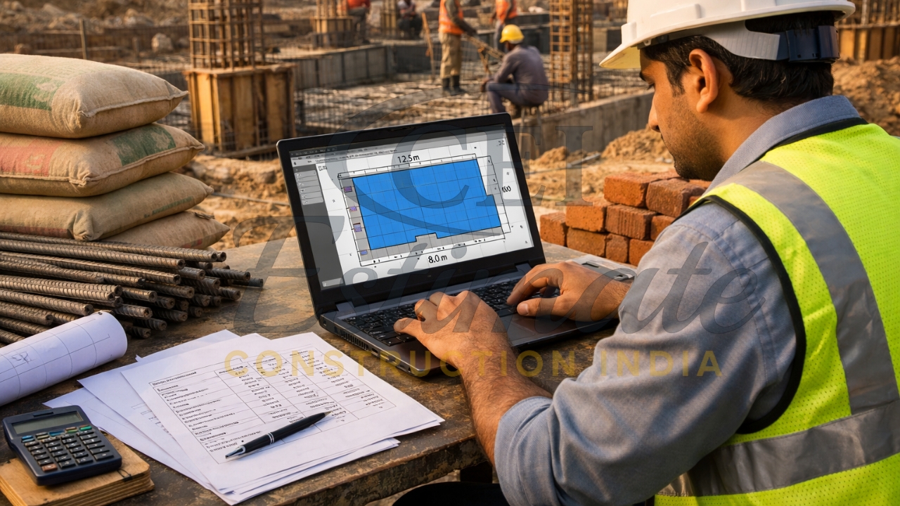 How to do quantity takeoff from drawings step-by-step India