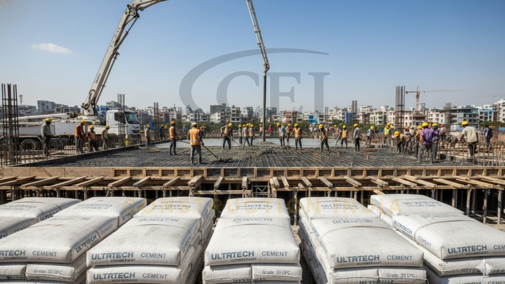 Which Grade Cement Is Best for RCC Slab in India