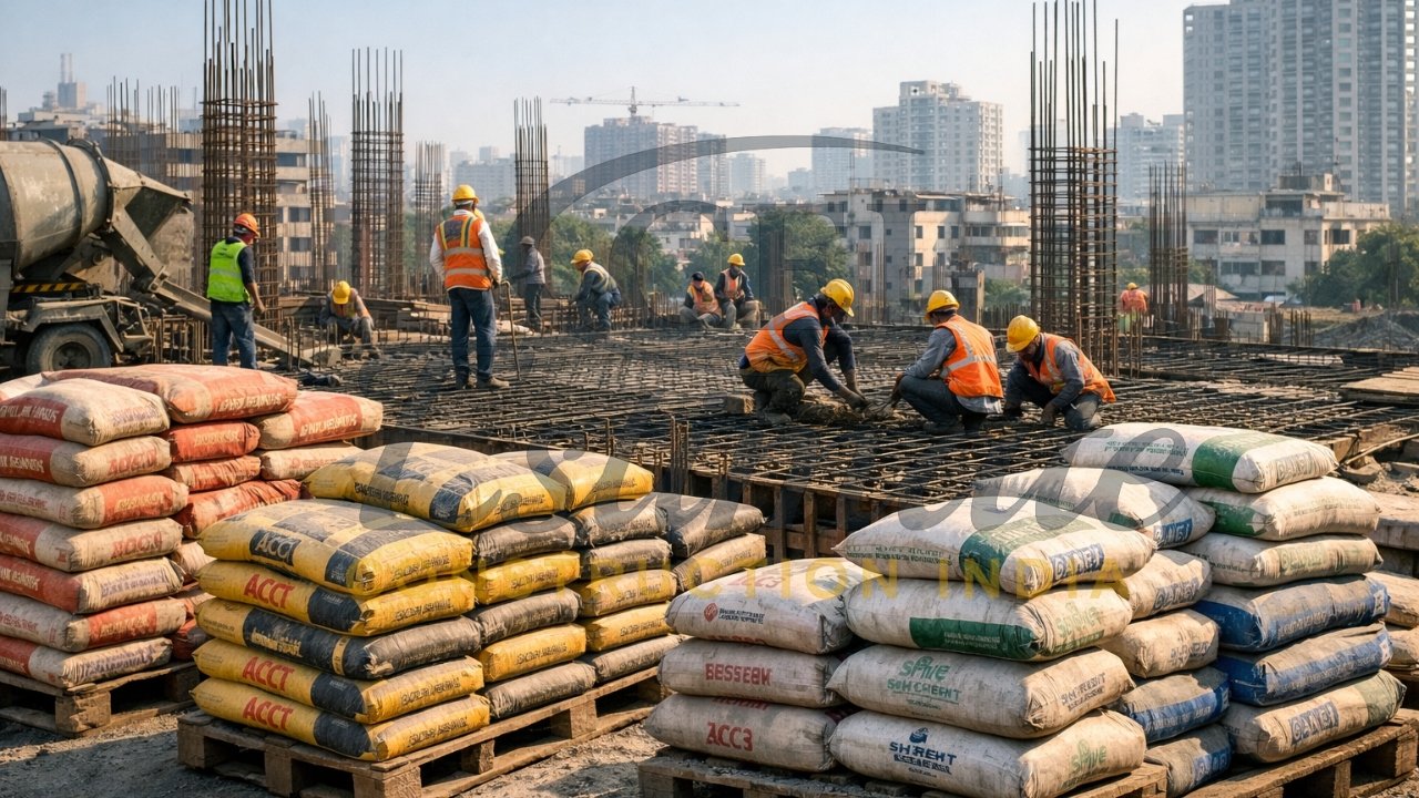 Which Grade Cement Is Best for RCC Slab in India