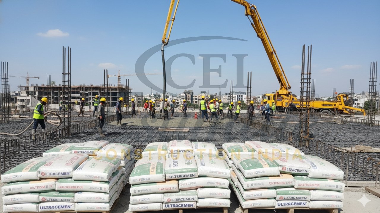 Which Grade Cement Is Best for RCC Slab in India