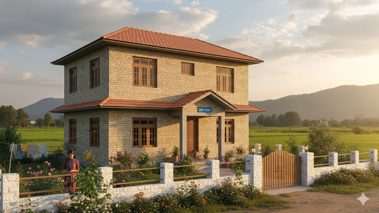 independent house for sale in Khatima