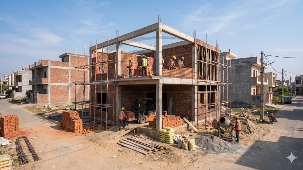 30x40 House Construction Cost in New Delhi