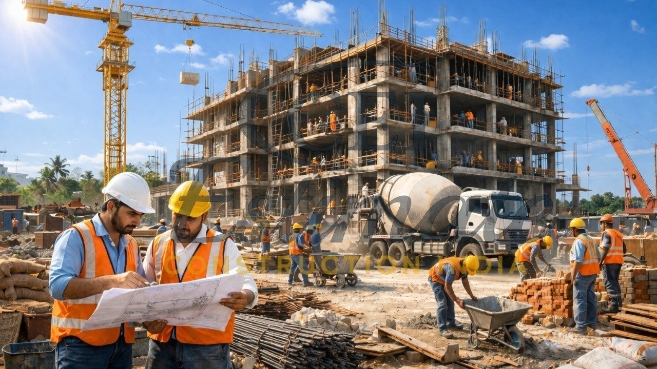 construction project overrun reasons India budget chart