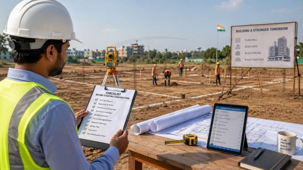 Checklist Before Starting Construction