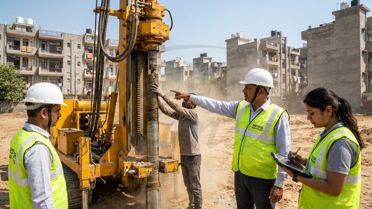 Mandatory soil test before construction Delhi NCR UP 2026
