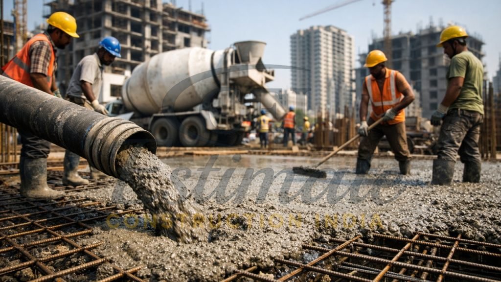 Concrete Cost Per Cubic Meter in India