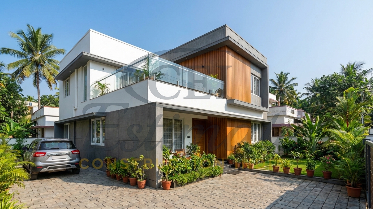 Construction Cost for 1000 Sq Ft House in India