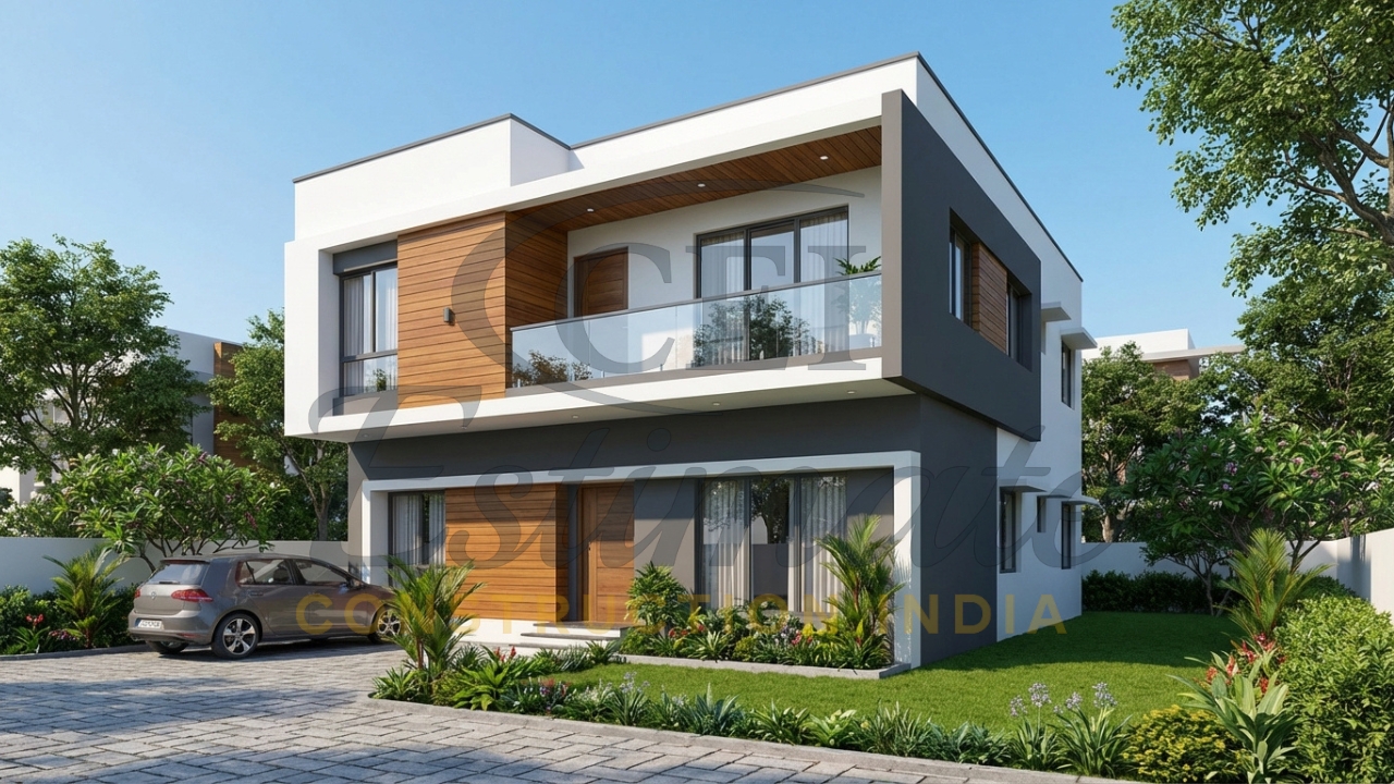 Construction Cost for 1000 Sq Ft House in India