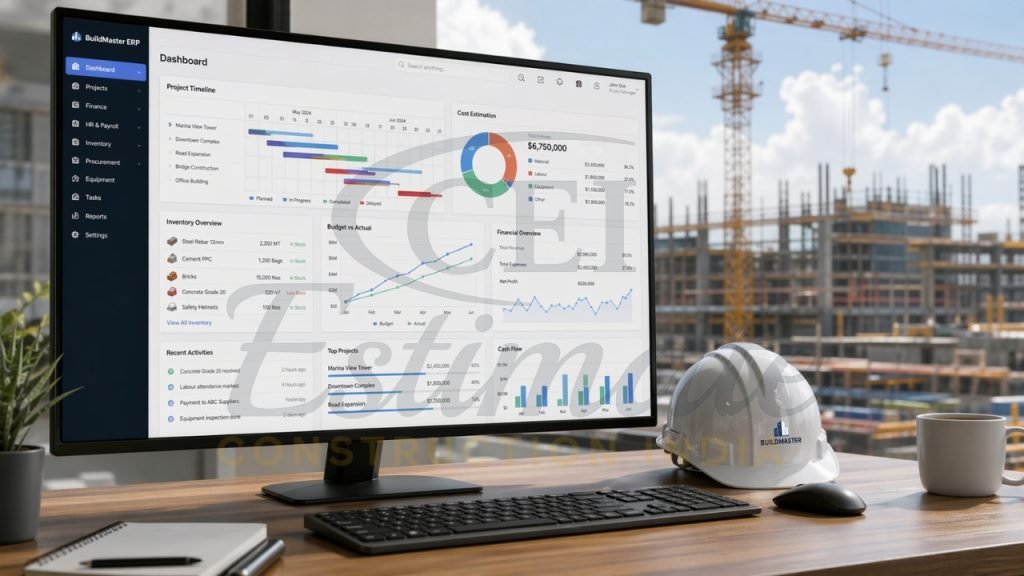 Construction ERP Software in Dubai UAE vs India