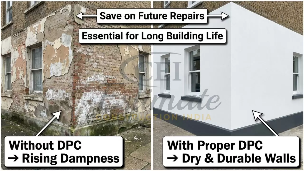 Damp Proof Course (DPC) in Construction India