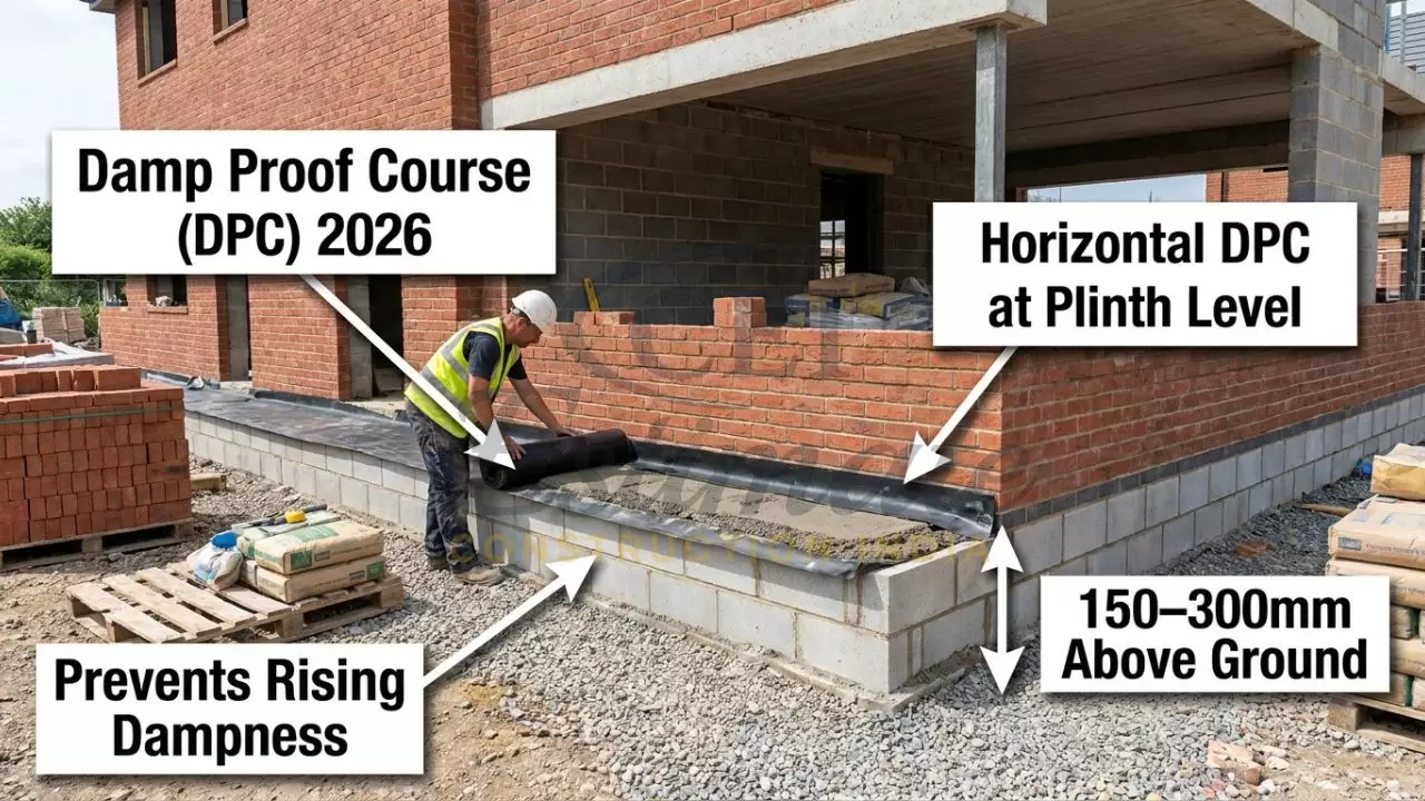 Dpc Paper Damp Proof Course (DPC) in Construction India