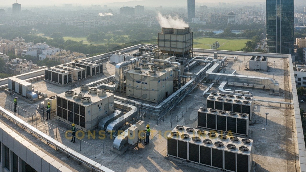 2026 HVAC sq ft costs map Delhi Mumbai Bangalore Hyderabad Chennai 