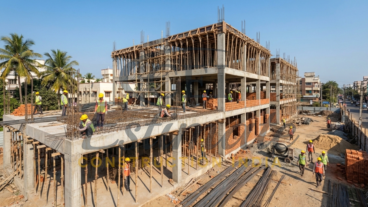 House Construction Cost Per Sq Ft in India