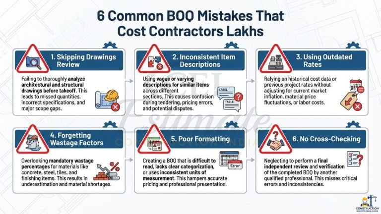 How to Do BOQ for Construction