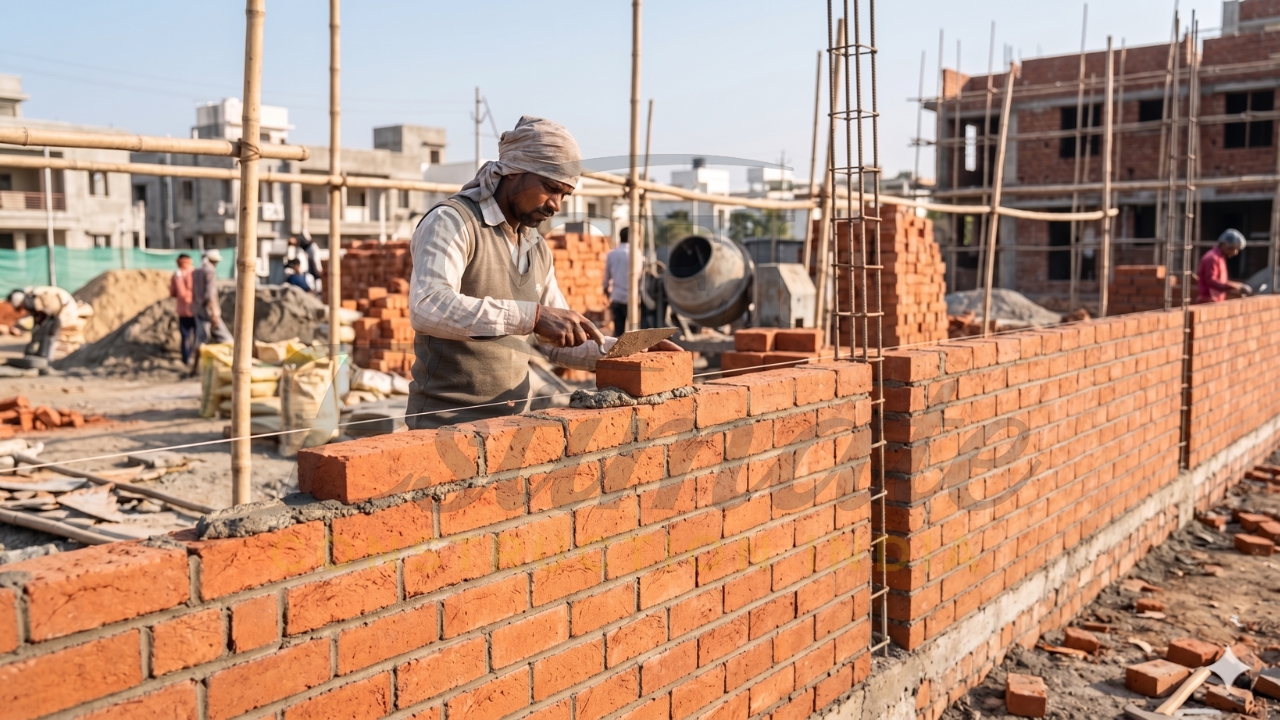 Mortar Mix Ratio for Brickwork