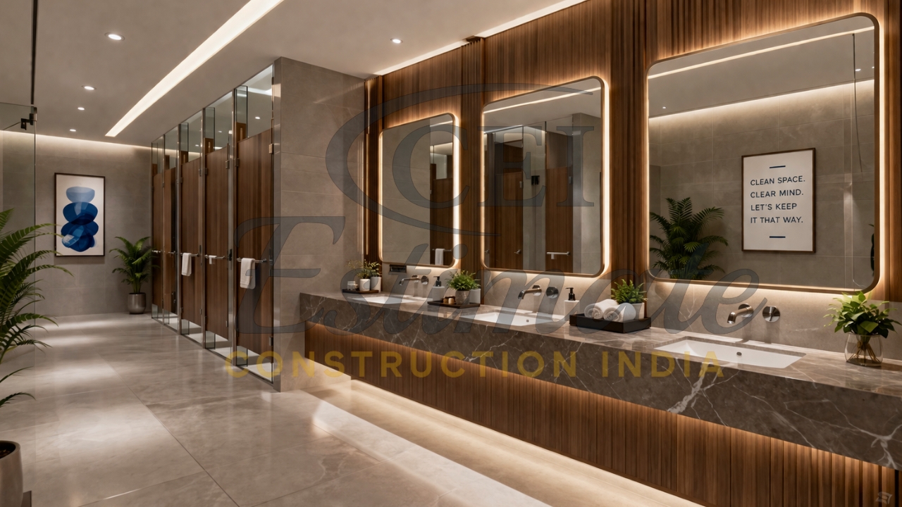 Office Bathroom Design Trends in India