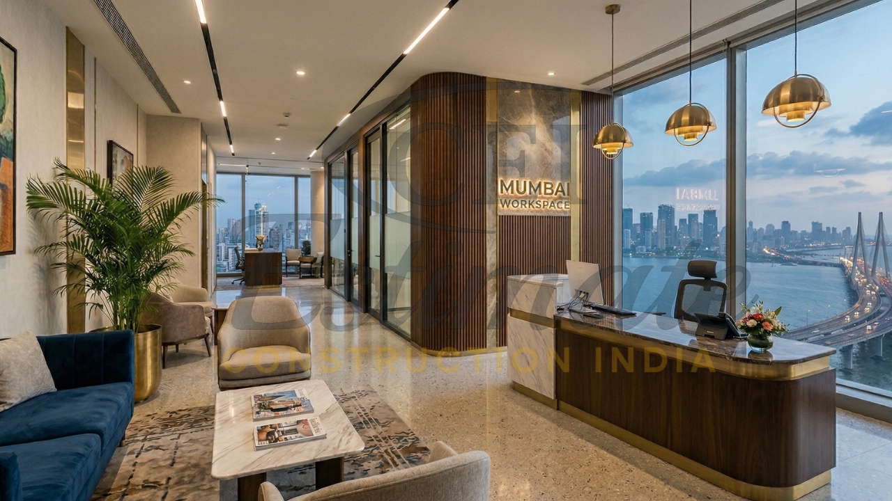 Office Reception Design in Mumbai