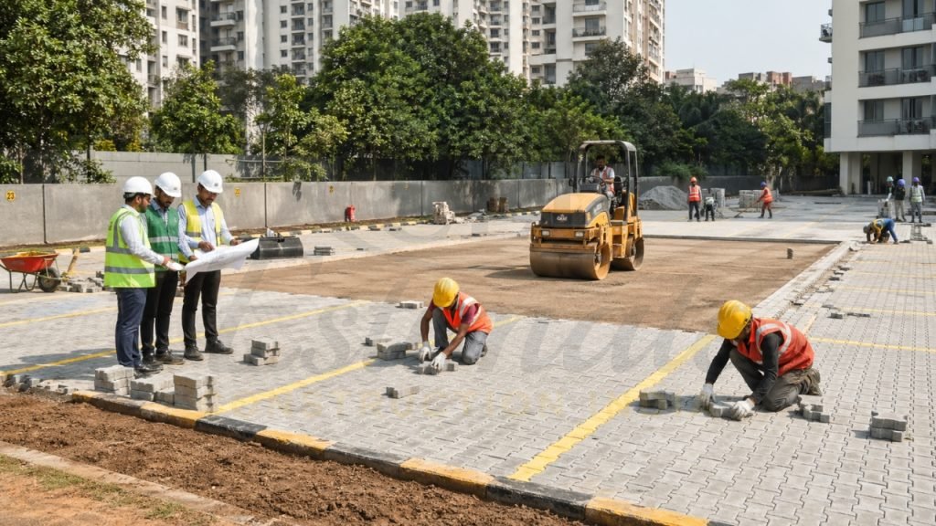 Parking Area Construction Cost