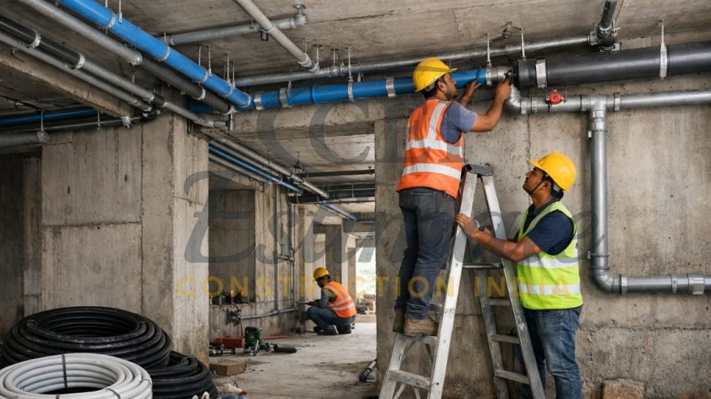 Plumbing Cost Per Square Foot in India