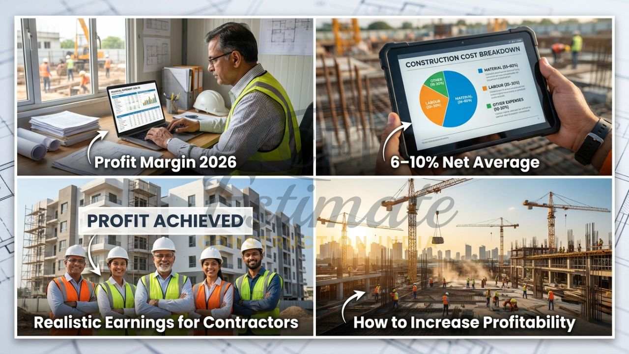 Realistic view of construction profit margins, costs and profitability strategies in India 2026
