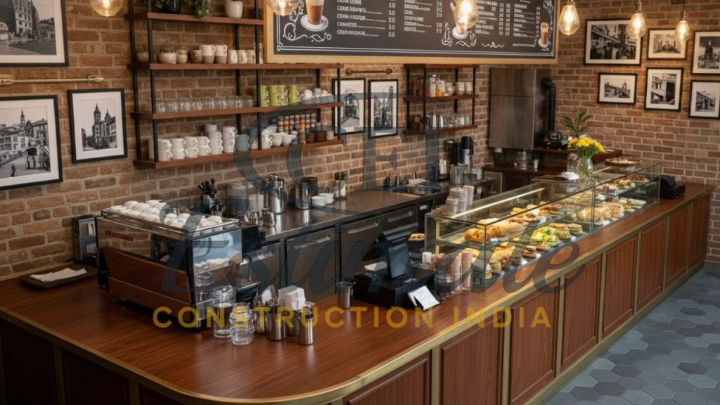 Restaurant Service Counter Design in India