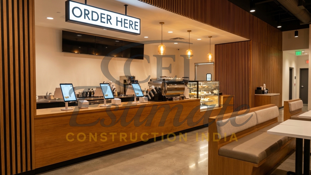 Efficient restaurant service counter improving customer experience India 