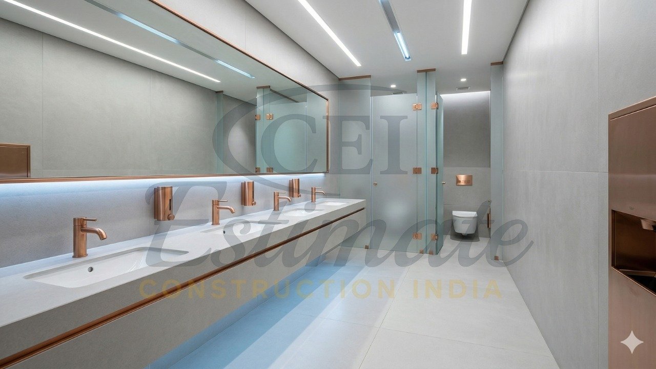 High-hygiene antimicrobial restaurant washroom India 2026 trends