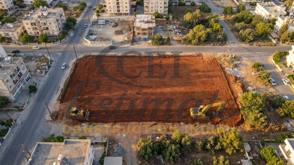 Site Work Cost Per Square Foot in India