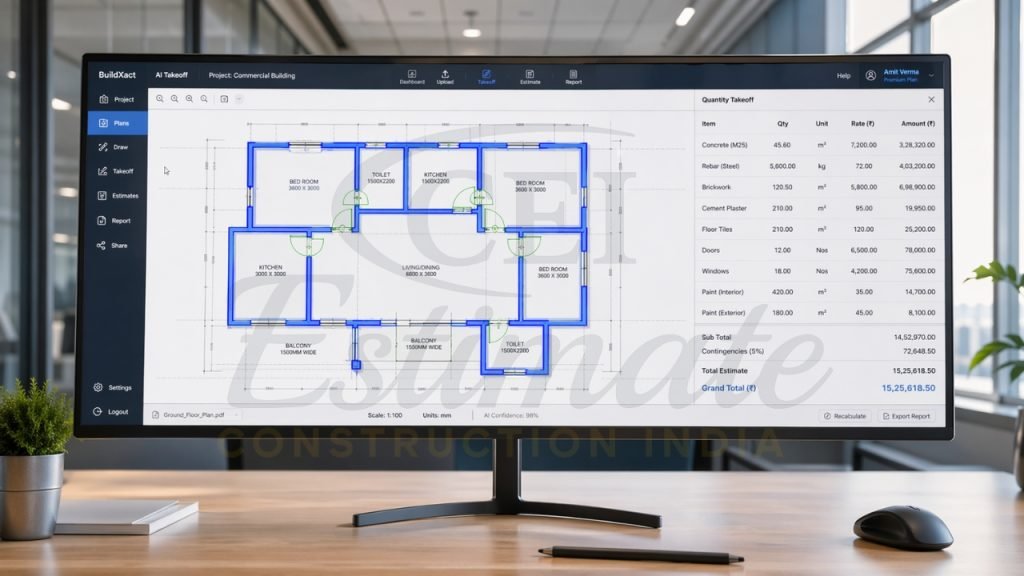 Top Construction Estimating, ERP & AI Project Management Software in India