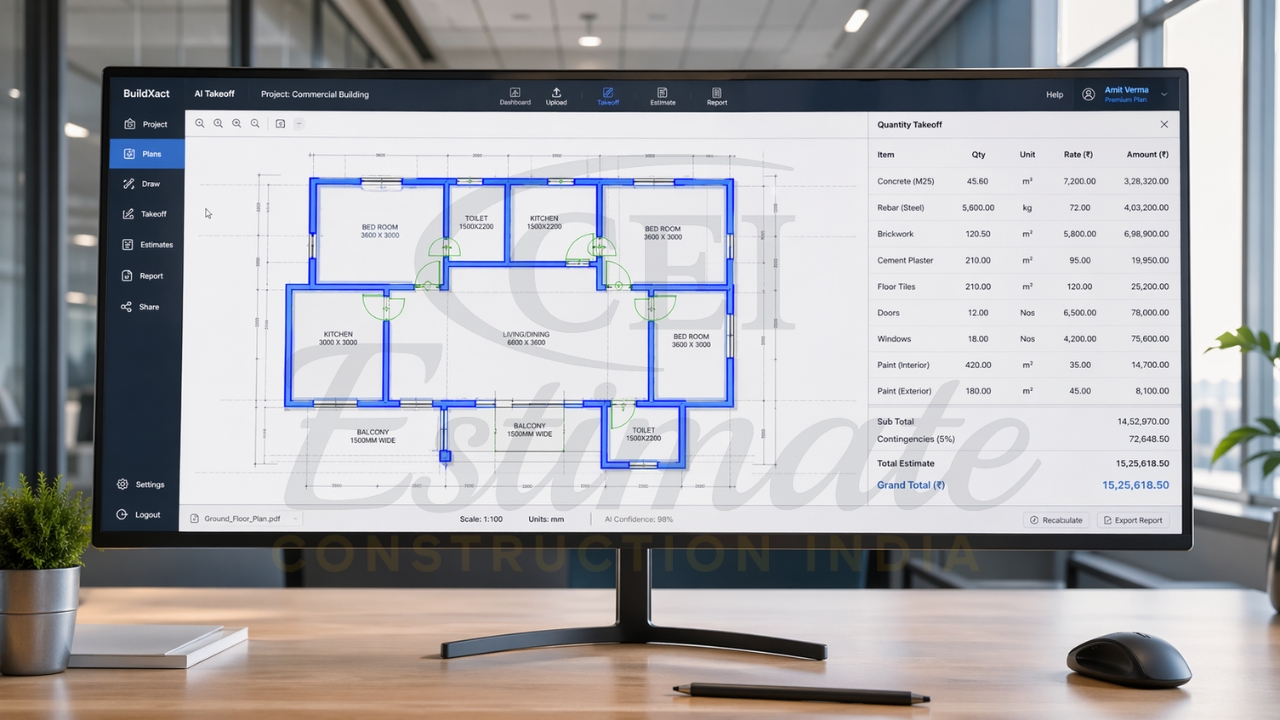 Top Construction Estimating, ERP & AI Project Management Software in India