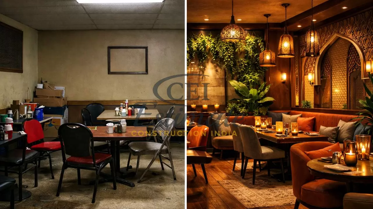 Impact of restaurant dining area interior design on customer comfort and revenue