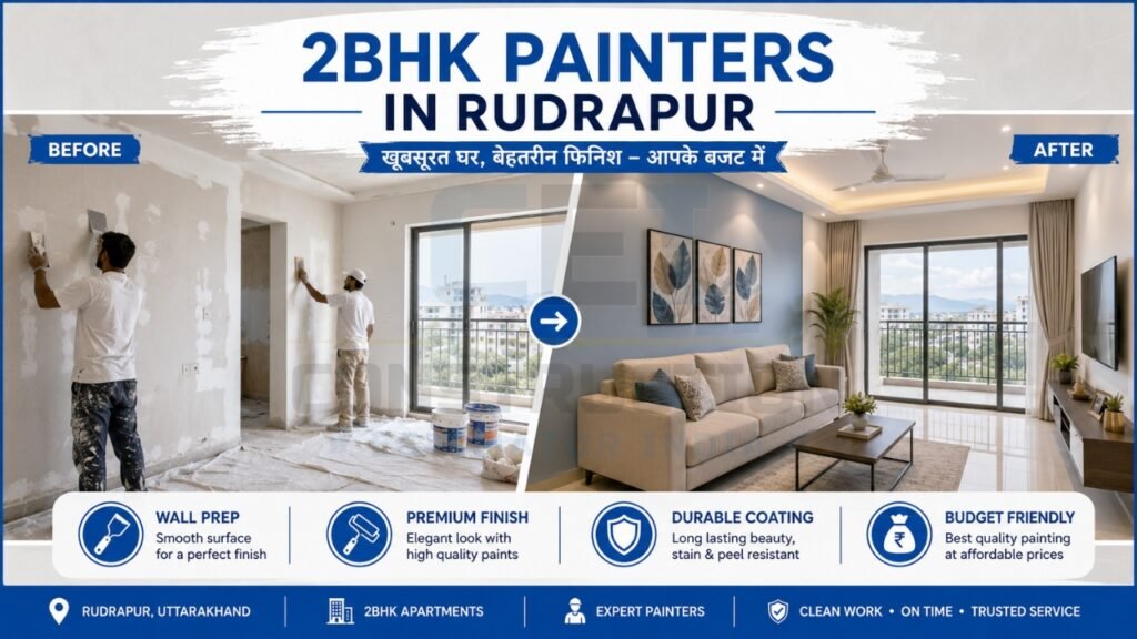 2BHK Painters in Rudrapur