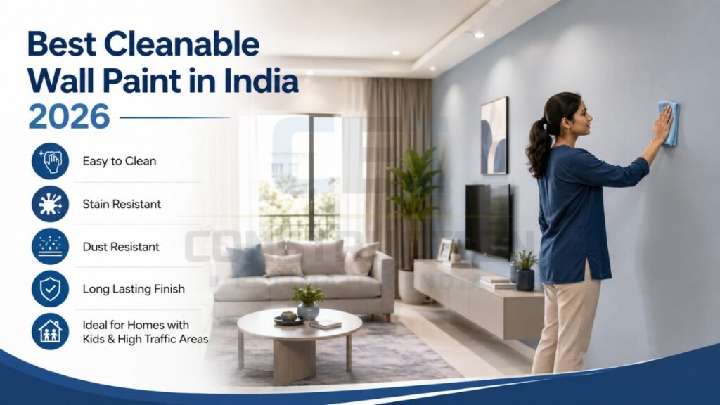 Best Cleanable Wall Paint in India