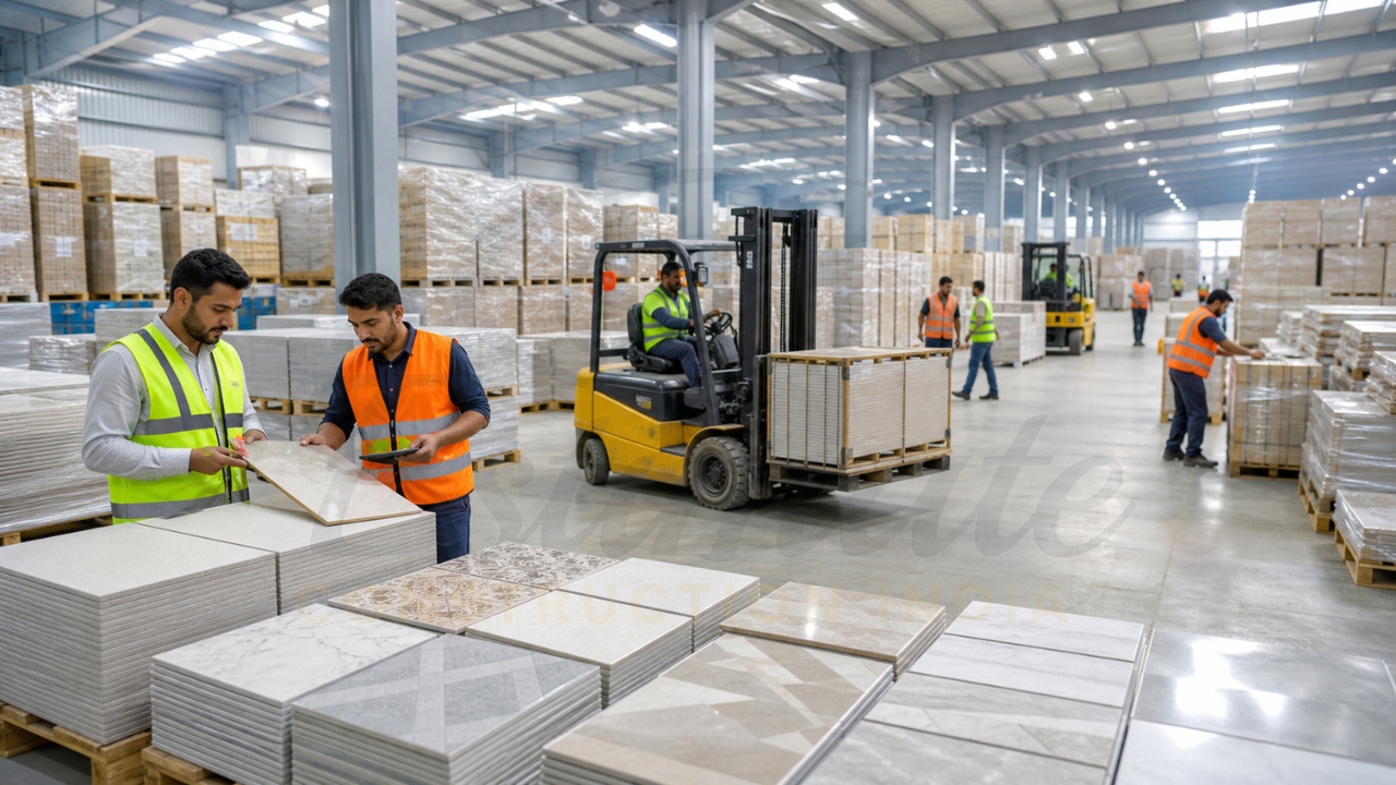Morbi Gujarat ceramic tile factory production line – Indian ceramic tiles exporter 2026