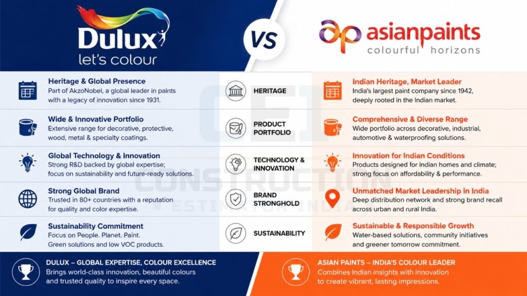 Dulux vs Asian Paints