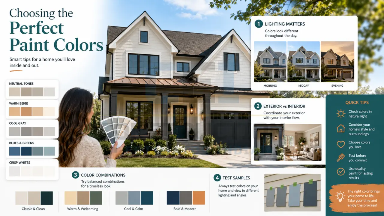 How to Choose House Paint Color
