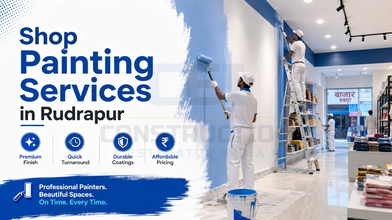 Shop Painting Services in Rudrapur