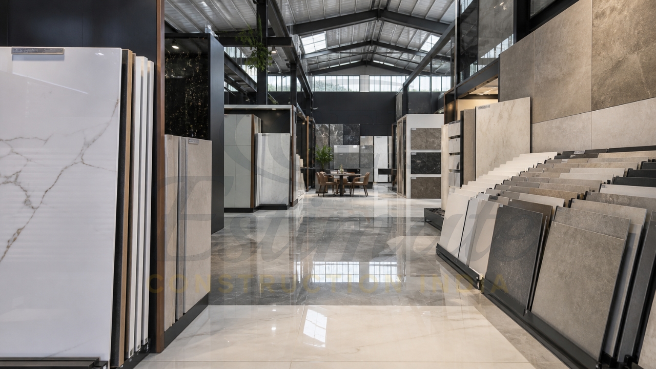 High-gloss and matte finish tiles ready for factory direct buyers