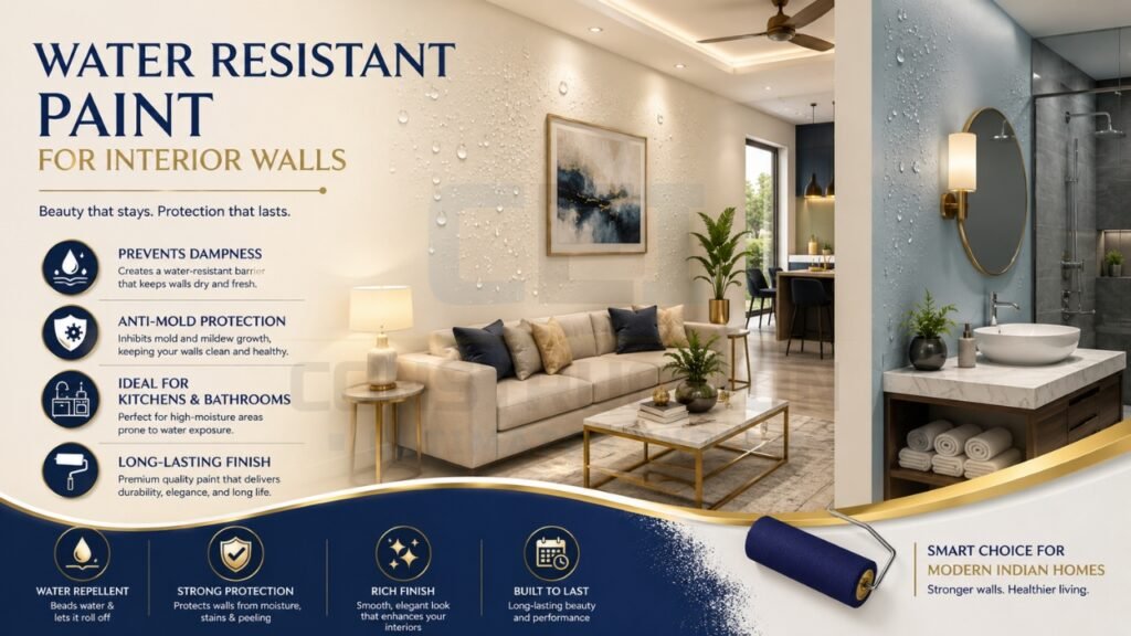 Water Resistant Paint for Interior Walls