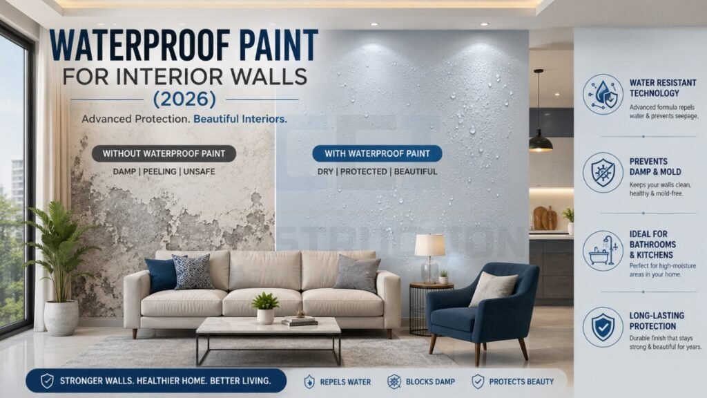 Interior wall waterproofing solutions