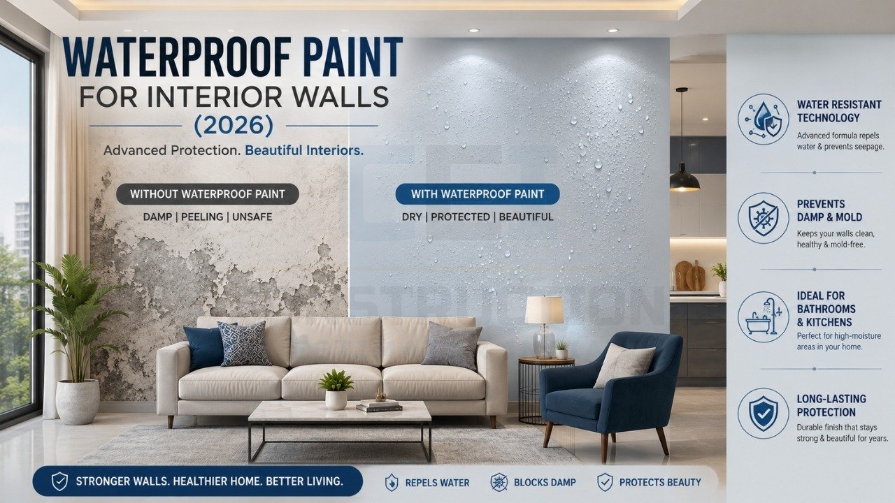 Interior wall waterproofing solutions
