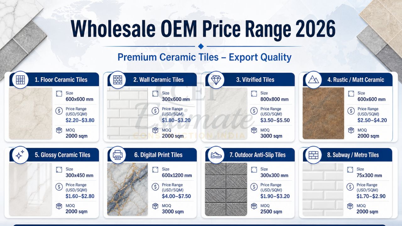 Wholesale OEM Price Range