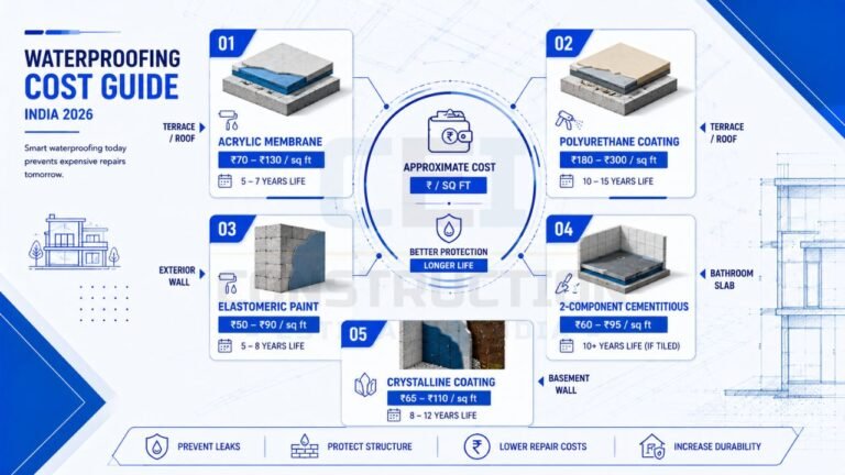 Best Waterproofing Products for Indian Homes: Complete 2026 Guide to ...
