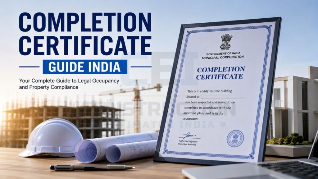 Completion certificate guide in India for legal occupancy, building compliance, and post-construction approval
