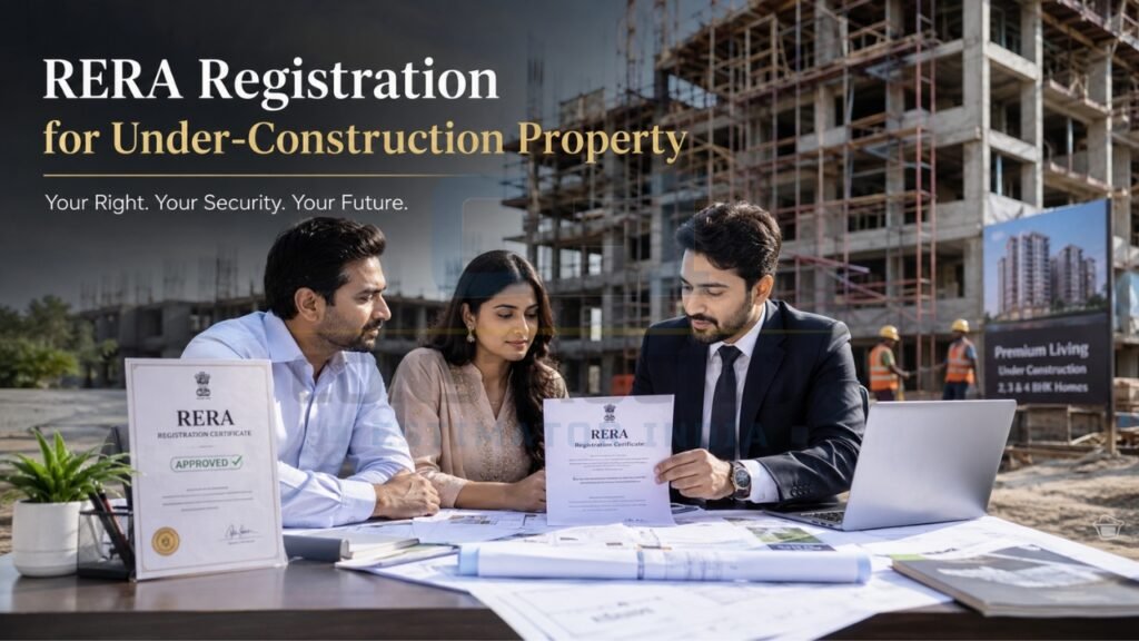 RERA registration for under-construction property to ensure legal compliance, buyer protection, and secure real estate investment