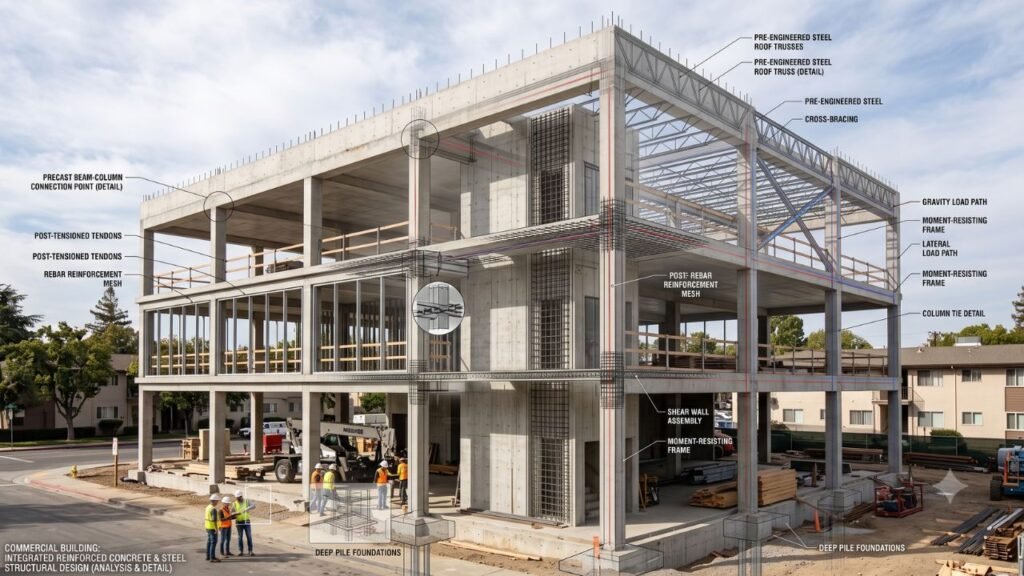 Structural Design for Commercial Buildings
