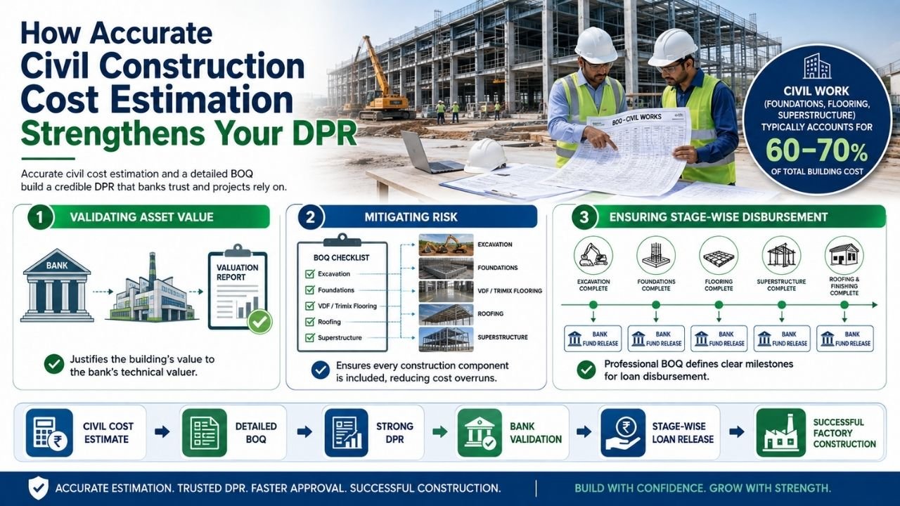 How Accurate Civil Construction Cost Estimation Strengthens Your DPR