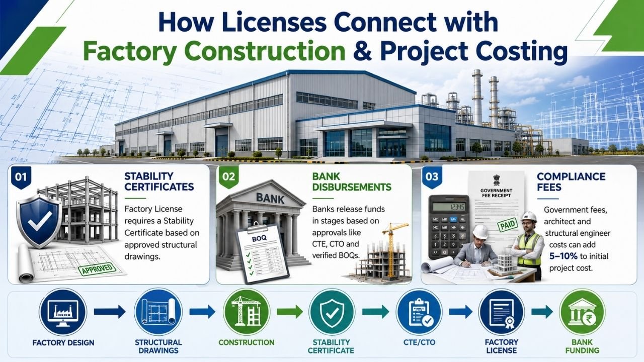 How Factory Licenses Connect with Factory Construction and Project Costing