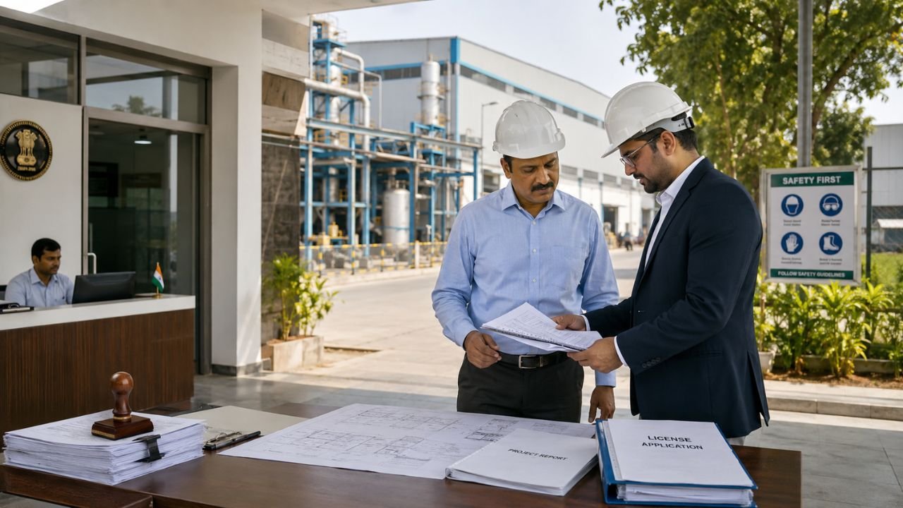 How to get a manufacturing license in India